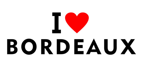 Bordeaux city France