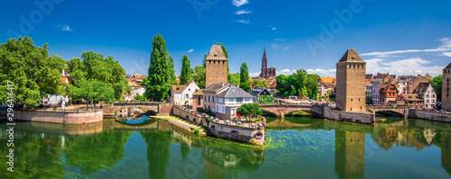 Fototapete Medieval Bridge Ponts Couverts Barrage Vauban Strasbourg Alsase France Europe Eva Bocek