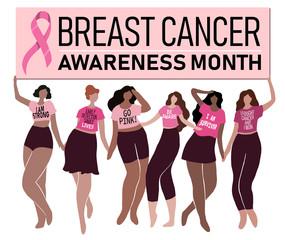 Breast cancer awareness banner - 296416640