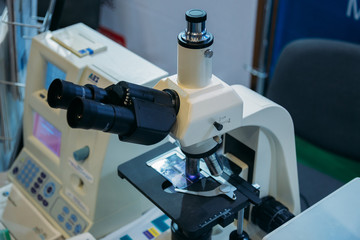 Modern medical analyzing laboratory equipment for diagnosis