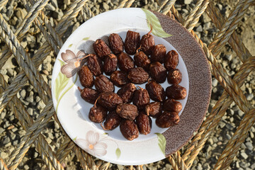 sweet dates fruit healthy lifestyle vegetarian food new season fresh dried food home garden outdoors