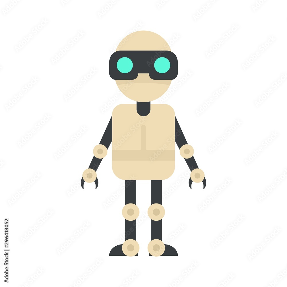 Aufkleber chatbot icon. flat illustration of chatbot vector icon for web design