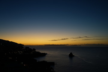 Sunset over Madeira