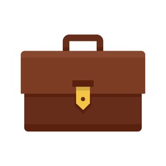 Business case icon. Flat illustration of business case vector icon for web design