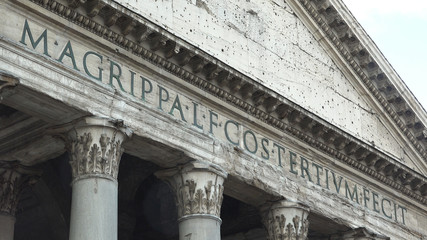 Fototapeta premium Pantheon architecture detail