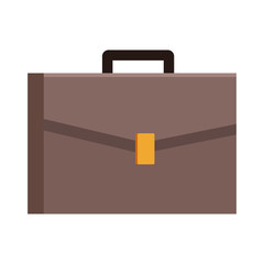 business briefcase icon, colorful design