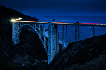 bridge at sunset