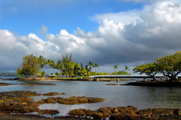 Fototapeta premium Coconut Island on Big Island