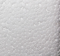 Fototapeta premium White foam texture with medium balls