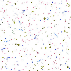 Colorful watercolor polka dot background