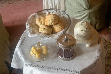 Cornish afternoon tea theatre set