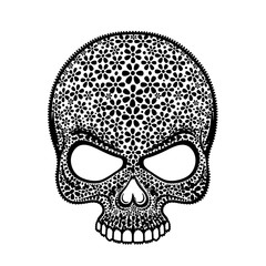 Day Of The Dead Skull. Skull sugar flower. Skull tattoo.