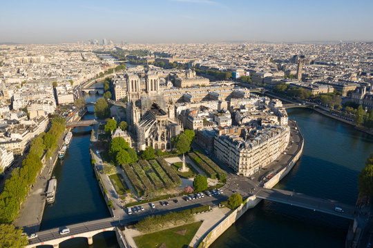Notre Dame Cathedral after the fire, Paris
