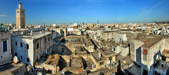 Tunis  -  the capital and the largest city of Tunisia.