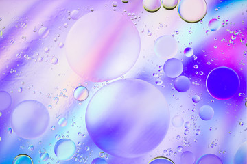 image of oil drop on water for modern and creation design background.
