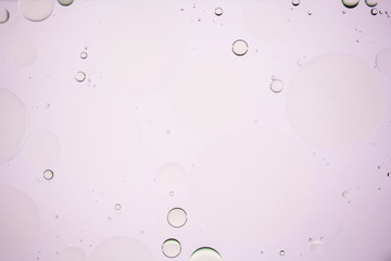 image of oil drop on water for modern and creation design background.