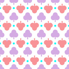 Soft club seamless pattern vector design