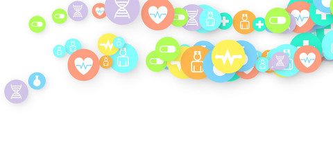 Pharmacy Background. Clinic Backdrop.