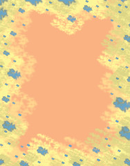 abstract background with frame