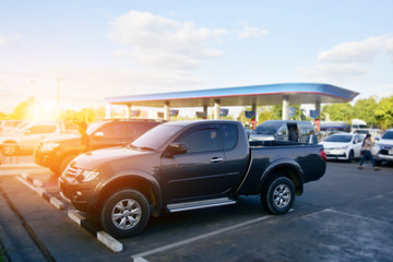 Car on road,Car parked on road,Car and sunlight