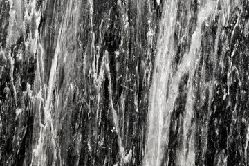 Black and grey marble texture pattern or abstract background.