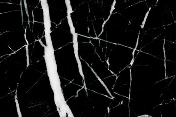 Black marble texture stone background.