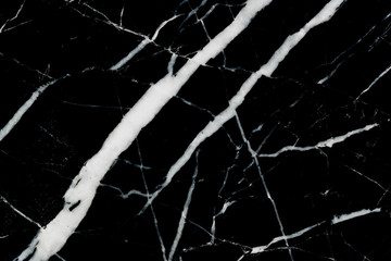 Black marble texture stone background.