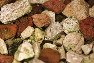 stones on a stone background