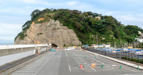 江ノ島の駐車場