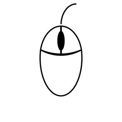 Computer mouse icon.