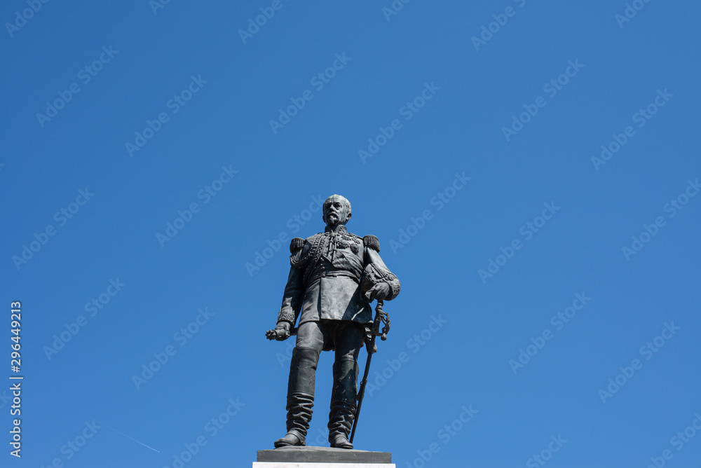 Wall mural Lisbon Statue