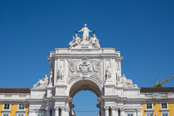 Fototapeta na wymiar Lisbon archway 