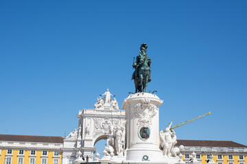 Lisbon statues