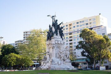 Lisbon statue 