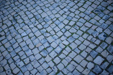 Lisbon road bricks
