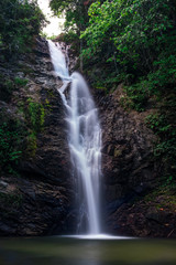 Fototapeta na wymiar Biauseva Waterfall Fiji