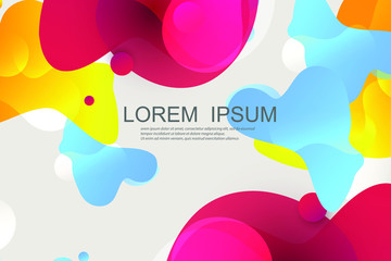 Abstract liquid background Vector 