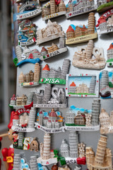 Wunderbare Frau in Italien Pisa