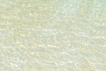 Swimming pool and sunlight reflection