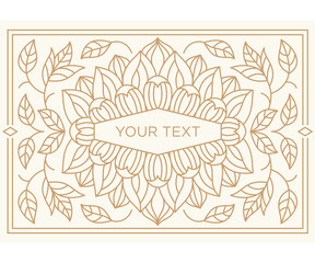 Vector background poster design wedding invitation -greeting card with copy space for text