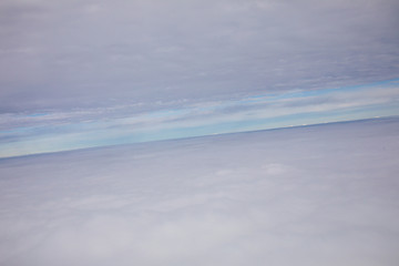 Wolken aus dem Flugzeug