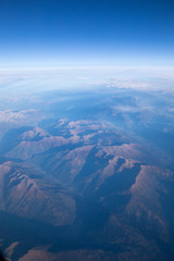 Wolken aus dem Flugzeug