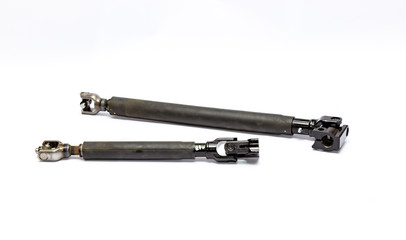 Steering  joint for car isolated on white background