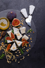 Cheese with white mold