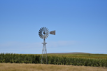 Windmill and Field