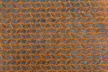 Metal with rust texture background.