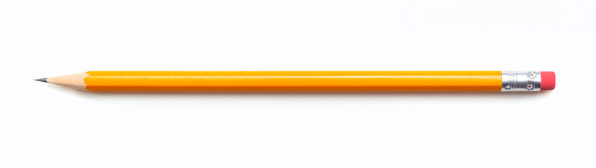 Pencil isolated on white background - Powered by Adobe