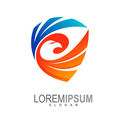 Eagle Special Force Logo, phoenix logo 