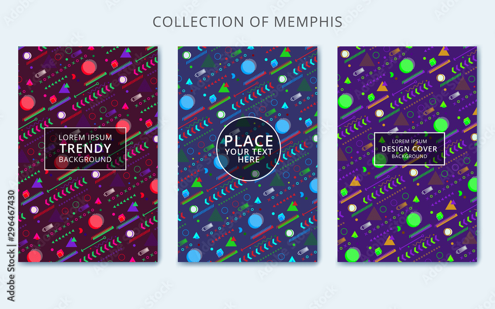 Canvas Prints covers with minimal design. cool geometric backgrounds for your design