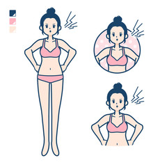 simple underwear woman_anger